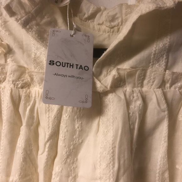 South Tao Girl’s French Dress With Lace Cotton Sizes 4 or 10 - Picture 11 of 11